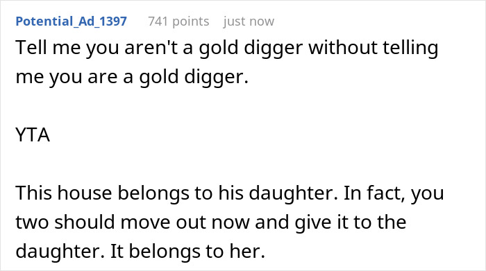 &ldquo;[Am I The Jerk] For Being Mad That My Stepdaughter Will Inherit Our House?" 