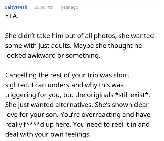 "She Hasn't Stopped Crying": Man Cancels Honeymoon After Wife Edited His Son Out Of Wedding Pics