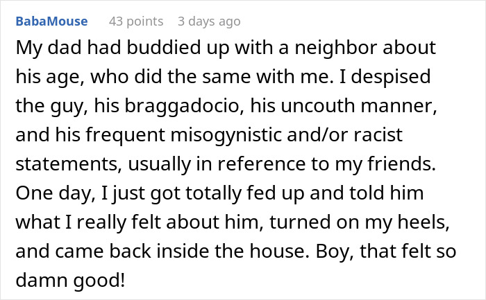 Father's Friend Infantilizes His Daughter Until She Finally Snaps