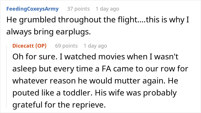 Plane Passenger Is Shut Down By Woman Who Wouldn’t Switch Seats With Him On An 11-Hour Flight Plane Passenger Is Shut Down By Woman Who Wouldn’t Switch Seats With Him On An 11-Hour Flight