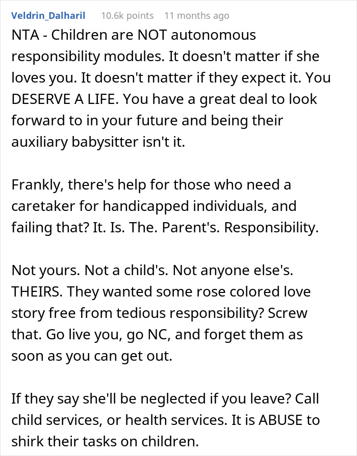 “What I Wanted Wasn’t Important”: Teen Resents Babysitting Her Special Needs Stepsister, Loses It “What I Wanted Wasn’t Important”: Teen Resents Babysitting Her Special Needs Stepsister, Loses It