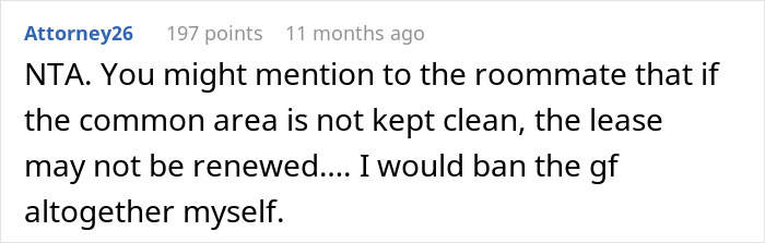 &ldquo;Your House, Your Rules&rdquo;: The Internet Backs This Person For Banning Roommate&rsquo;s GF From The Kitchen