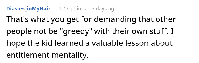 Mom Demands Stranger Share Her Candy With Her Kid, Regrets It After The Kid's Face Goes Red