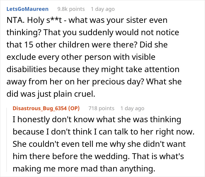 Man Guilted For Leaving Sister&rsquo;s Wedding Over Son&rsquo;s Exclusion, Asks The Internet For Help