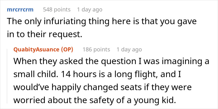 Man Discovers A Full-Grown Teen After Parents Begged For Him To Swap Plane Seats To Be Together