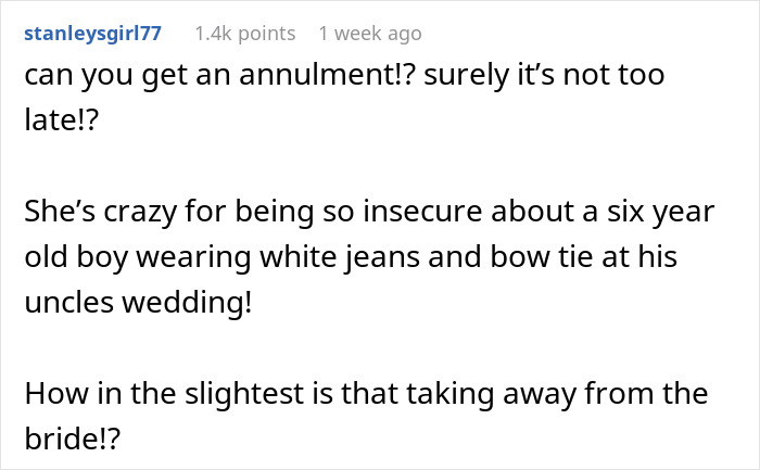 “We Haven’t Spoken Once”: Bride Has A Dramatic Outburst Over A Child’s Wedding Outfit “We Haven’t Spoken Once”: Bride Has A Dramatic Outburst Over A Child’s Wedding Outfit