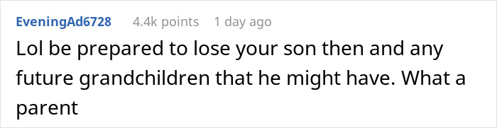 &ldquo;AITA For Telling My Son&rsquo;s Wife That His Ex Is In The Family And Has Been Here Longer Than She Has&rdquo;