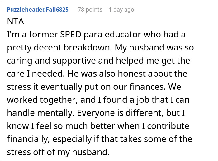 Exhausted Husband Working 84-Hour Weeks Considers Divorce After Wife Won&rsquo;t Go Back To Work