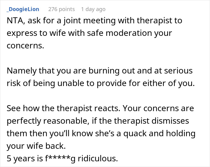 Exhausted Husband Working 84-Hour Weeks Considers Divorce After Wife Won&rsquo;t Go Back To Work