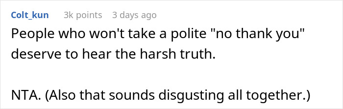 Woman At A Loss For Words After Daughter-In-Law Says She Simply Can&rsquo;t Eat Her Food At A Family Party