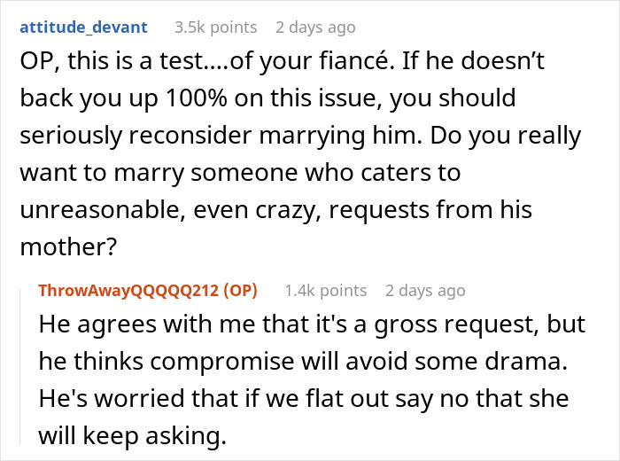 Bride Refuses To Reserve Seats For MIL’s Miscarried And Stillborn Children At Her Wedding Bride Refuses To Reserve Seats For MIL’s Miscarried And Stillborn Children At Her Wedding