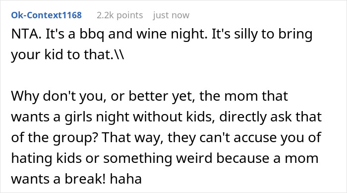 Woman Makes Herself Scarce At A BBQ And Wine Night After A Friend Brings Her Kid To The Party Woman Makes Herself Scarce At A BBQ And Wine Night After A Friend Brings Her Kid To The Party