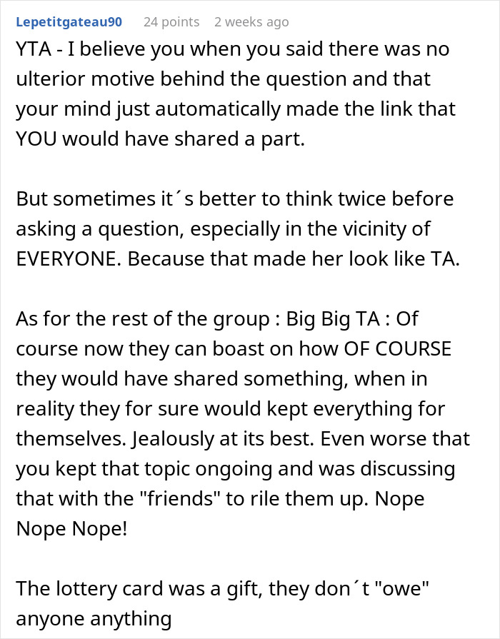 Lottery Win Turns Sour After Friend Asks How Much They&rsquo;ll Be Giving Away To Newlyweds