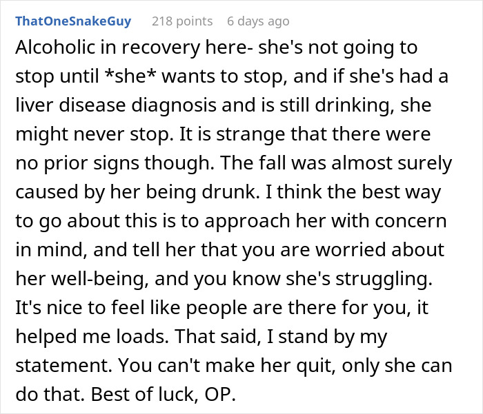 Man Asks For Advice After His Supposedly Sober Wife Turns Out To Be An Alcoholic