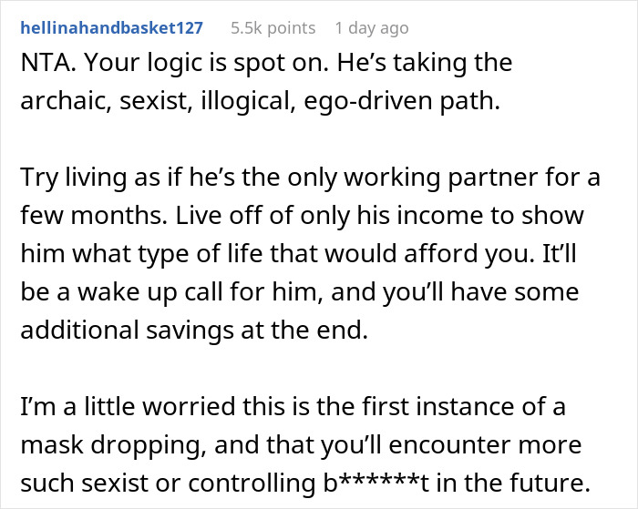 Pregnant Woman Gives Spouse A Wake-Up Call Over His Idea Of Her Being A Stay-At-Home Mom