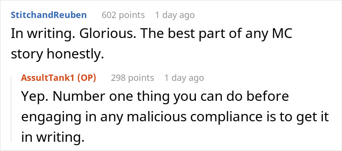 Worker Complies With Manager’s Demand To Be Off The Clock By 1 PM, Teaches Her A Lesson Worker Complies With Manager’s Demand To Be Off The Clock By 1 PM, Teaches Her A Lesson
