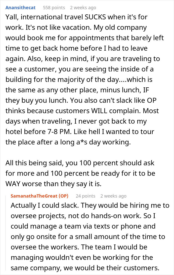 Recruiters Request Woman To Travel 75% Of The Job, She Boldly Requests Doubled Salary For That