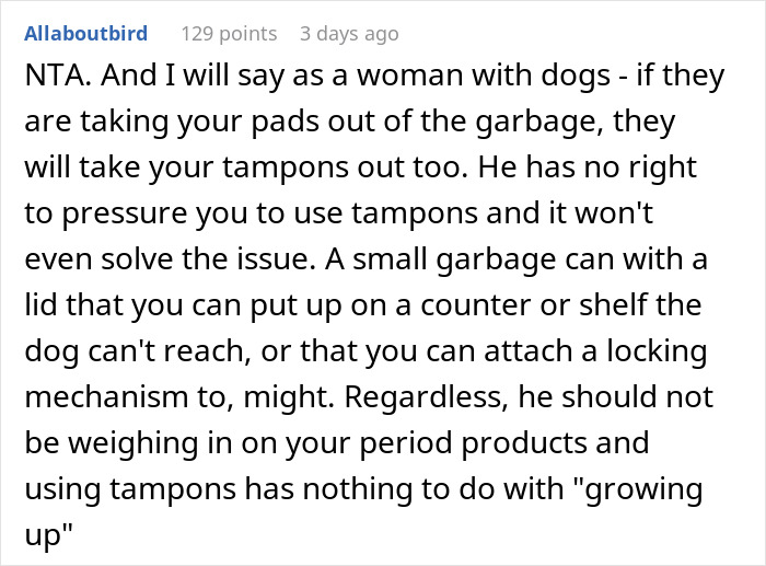 Teen Snaps At Dad After He Mansplained How She Should Handle Her Period