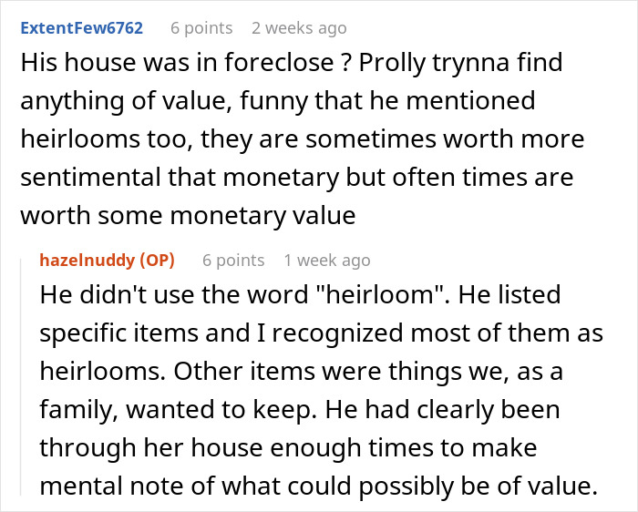 Entitled Neighbor Thinks He Has The Right To Grandma's Will And Inheritance, Gets Laughed At