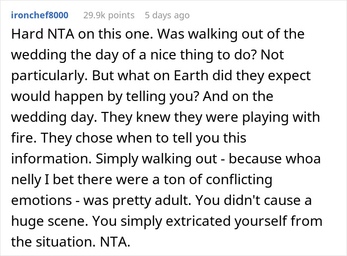Maid of honor discovers why boyfriend broke up, reacts emotionally and walks out of best friend&rsquo;s wedding event.