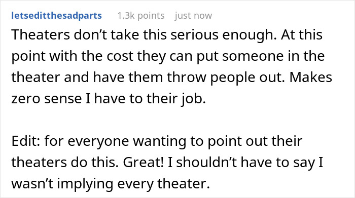 “Went To Cinema, Got Called ‘Negative’ For Asking 3 People To Stop Talking And Using Their Phones” “Went To Cinema, Got Called ‘Negative’ For Asking 3 People To Stop Talking And Using Their Phones”