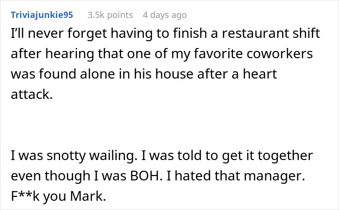 Jerk Boss Denies Teen A Day Off After Her Best Friend Died, So She Maliciously Complies