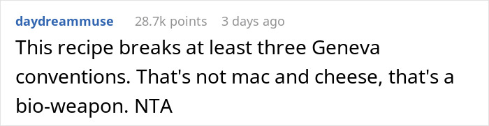 Woman At A Loss For Words After Daughter-In-Law Says She Simply Can&rsquo;t Eat Her Food At A Family Party