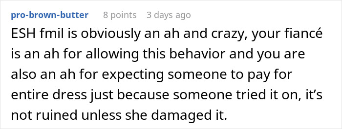 Woman's Fianc&eacute; Lets His Mom Try On Her Wedding Dress, Knowing She Would Be Livid, Drama Ensues