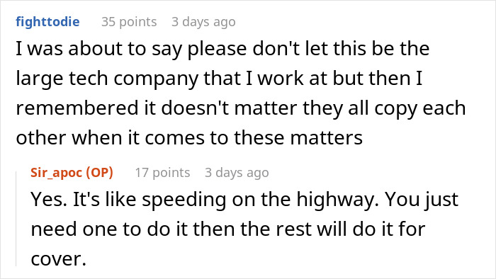 Worker Given 90 Days To Return To Office Or Be Terminated, Refuses To Go Down Without A Fight