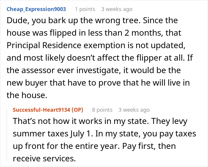 “Call Me A Snitch, But It Felt Good”: Person Tattles On House Flipper Who Tried To Avoid Taxes “Call Me A Snitch, But It Felt Good”: Person Tattles On House Flipper Who Tried To Avoid Taxes