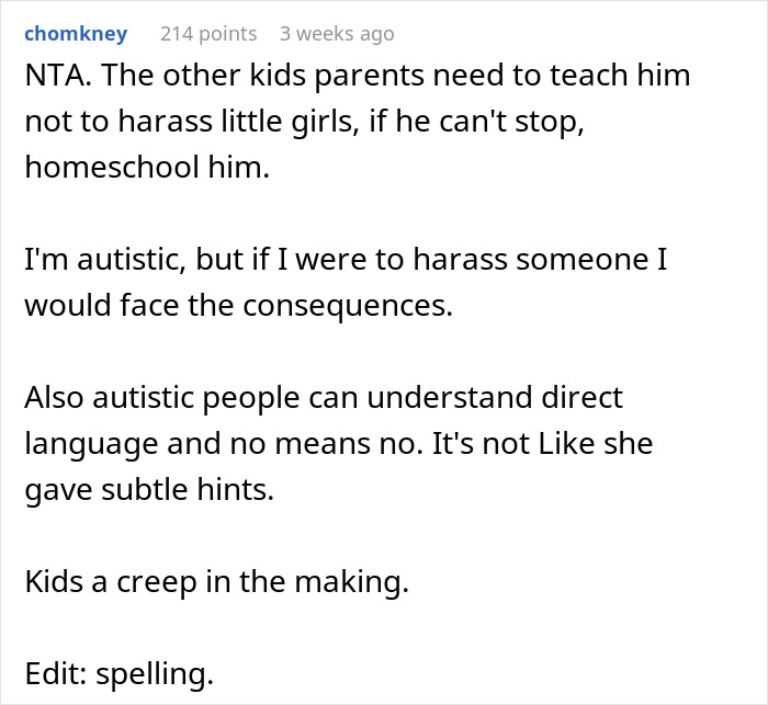 Woman Asks If She&rsquo;s A Jerk For Not Punishing Her Daughter Because Of How She Rejected Another Kid