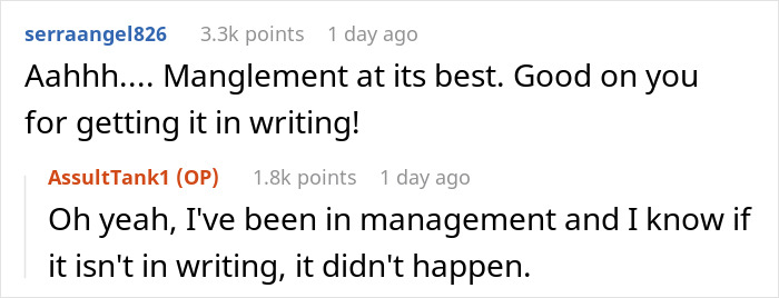 Worker Complies With Manager’s Demand To Be Off The Clock By 1 PM, Teaches Her A Lesson Worker Complies With Manager’s Demand To Be Off The Clock By 1 PM, Teaches Her A Lesson