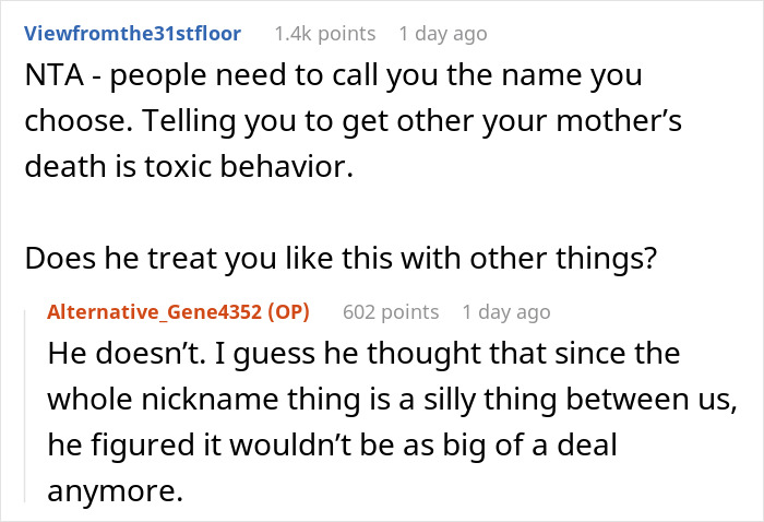 Husband Tries To Force His Wife To Accept A Nickname, She Packs Her Bags And Leaves