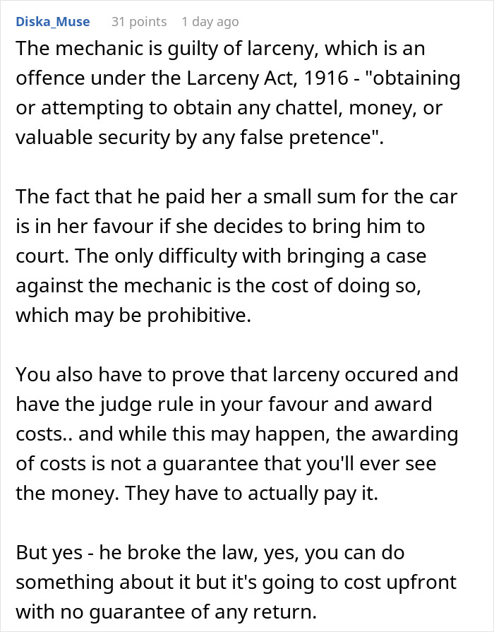 Woman Happens To Be In The Right Place At The Right Times When She Sees Her &ldquo;Unfixable&rdquo; Car In Town