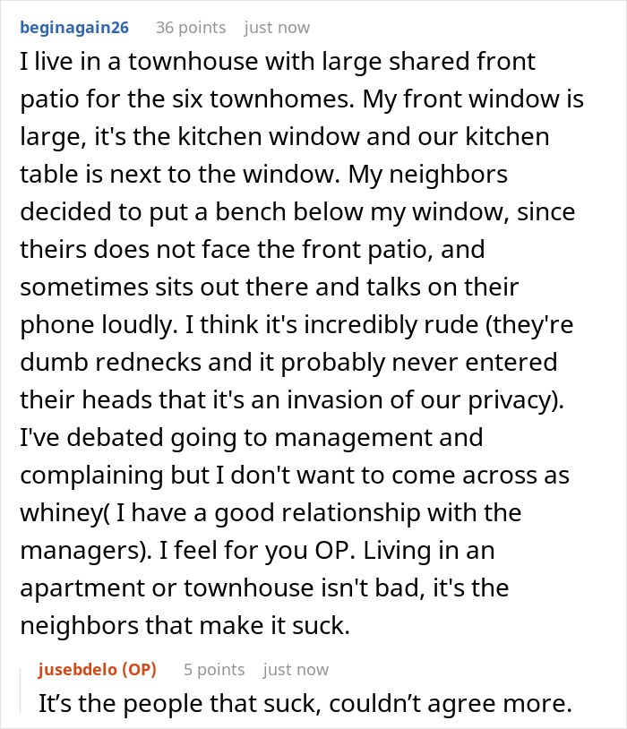 Guy Is Annoyed With Neighbor&rsquo;s Late Evening Chats On The Phone By His Window, Chooses Pettiness