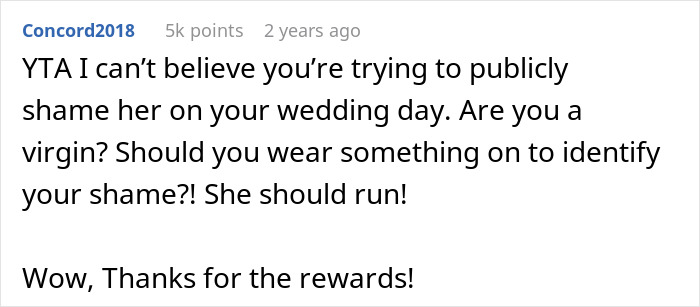 &ldquo;[Am I The Jerk] For Convincing My Girlfriend Not To Wear A White Dress On Our Wedding Day?&rdquo;