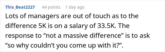 "5k? Not A Massive Difference, Then&rdquo;: Boss Shames Worker For Quitting, Doesn&rsquo;t Give Counteroffer