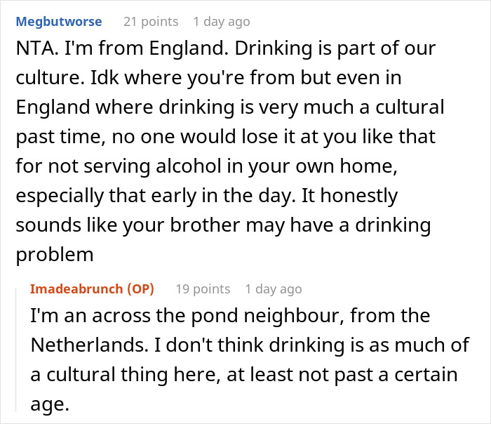Family Livid Daughter Didn't Inform Them That There Would Be No Alcohol At Her House Family Livid Daughter Didn't Inform Them That There Would Be No Alcohol At Her House