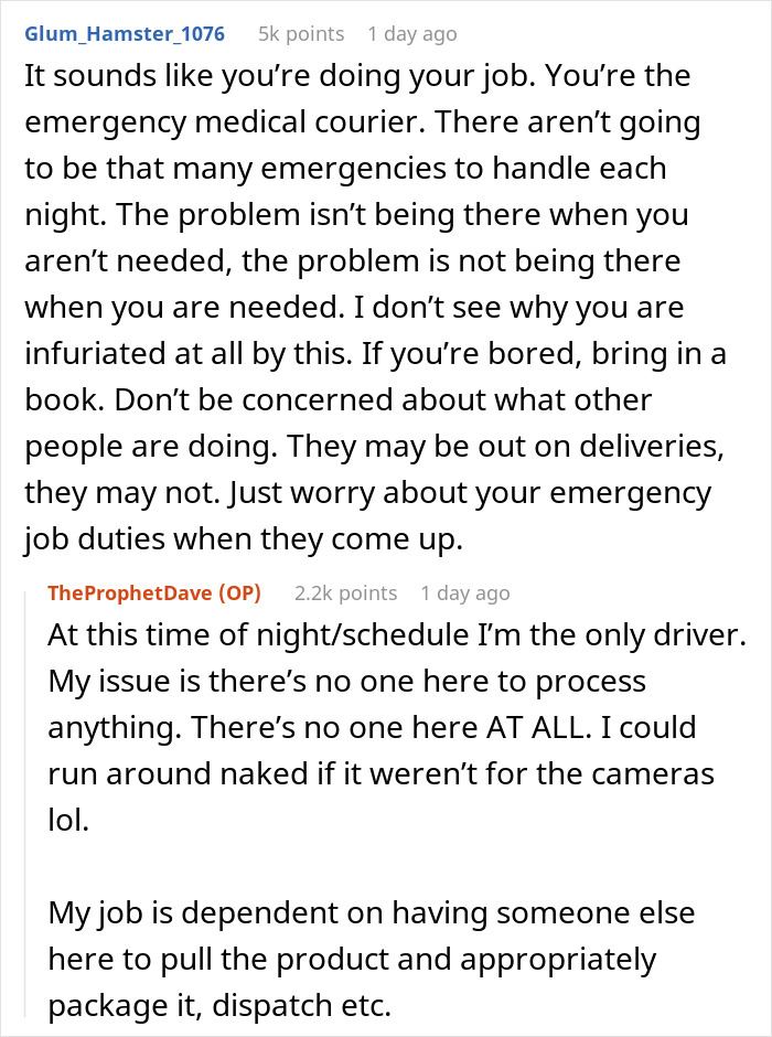 Man Vents About Having Nothing To Do For Hours At Work, The Internet Shoves Some Sense Into Him Man Vents About Having Nothing To Do For Hours At Work, The Internet Shoves Some Sense Into Him