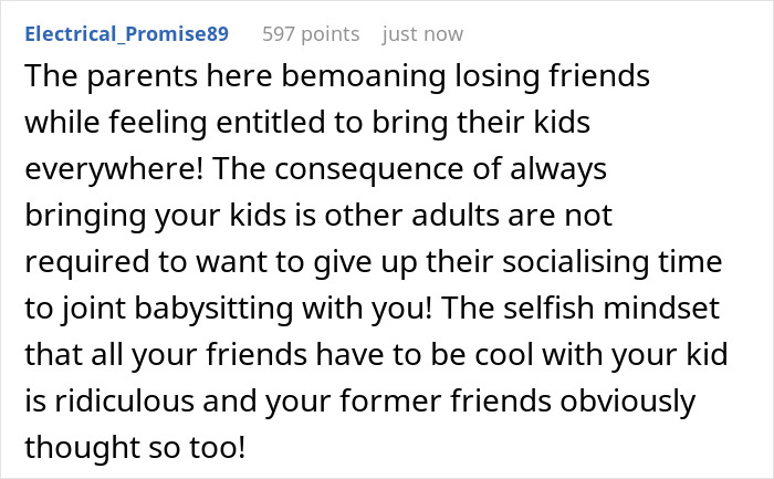 Woman Makes Herself Scarce At A BBQ And Wine Night After A Friend Brings Her Kid To The Party Woman Makes Herself Scarce At A BBQ And Wine Night After A Friend Brings Her Kid To The Party