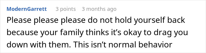 Family Expects This Woman To Delay College To Help With Her Sister's Baby