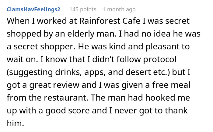 This Tell-Tale Story Of A Secret Shopper Who Doesn&rsquo;t Want To Frame Employees Goes Viral