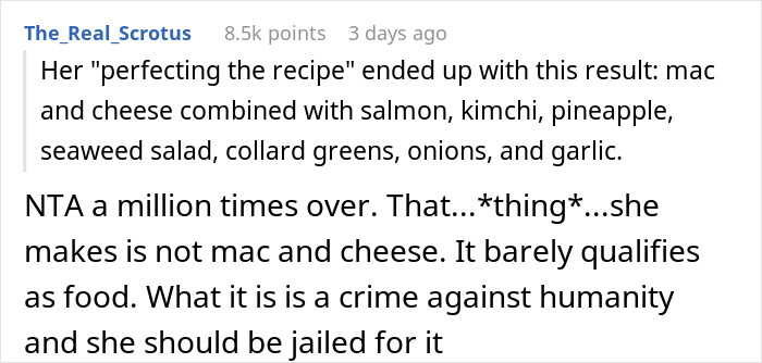 Woman At A Loss For Words After Daughter-In-Law Says She Simply Can&rsquo;t Eat Her Food At A Family Party