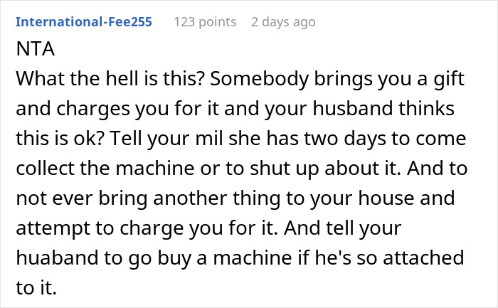 &ldquo;Never Asked For It&rdquo;: Woman Receives A Gift From MIL, Is Shocked When She Also Asks For $30 Back