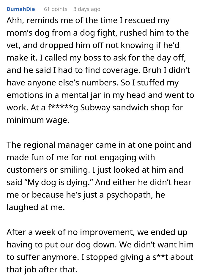 Jerk Boss Denies Teen A Day Off After Her Best Friend Died, So She Maliciously Complies