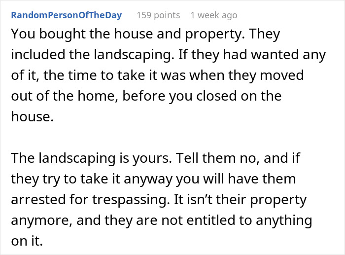 &ldquo;Bought The Property, Landscaping Included&rdquo;: Woman Shocked By Ex-Homeowner&rsquo;s Request 2 Years Later