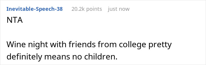 Woman Makes Herself Scarce At A BBQ And Wine Night After A Friend Brings Her Kid To The Party Woman Makes Herself Scarce At A BBQ And Wine Night After A Friend Brings Her Kid To The Party