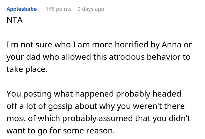 Teen Called A &ldquo;Selfish Brat&rdquo; For Exposing Why Dad And Stepmom Excluded Her From Wedding