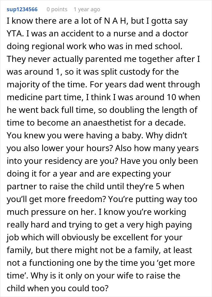 &ldquo;Am I The Jerk For Not Helping My Partner With Our Newborn?&rdquo;