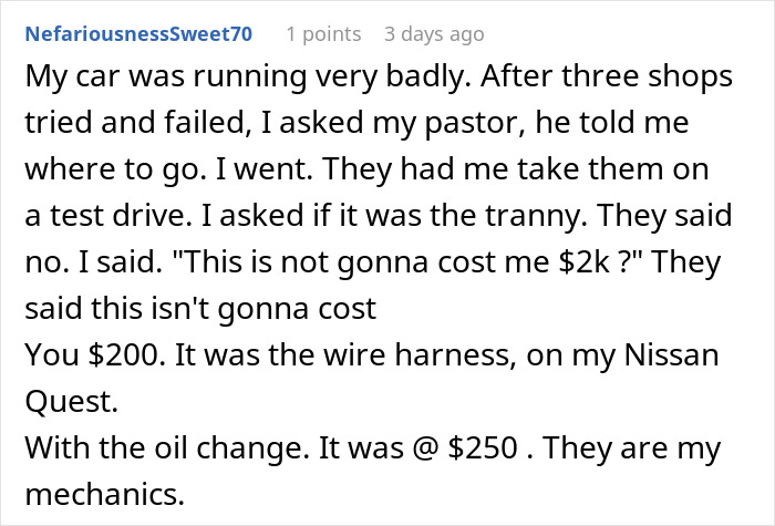 Mechanic Tries To Scam Young Woman, Realizes He&rsquo;s Messed With The Wrong Person